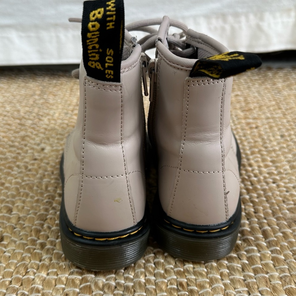 Doc Martens taupe 26634 Ain’t Wair lace up and zip up the side size 11 - Picture 5 of 10